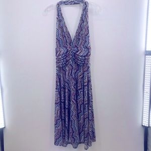 MAX & CLEO MULTI COLOR LONG MAXI DRESS‎
